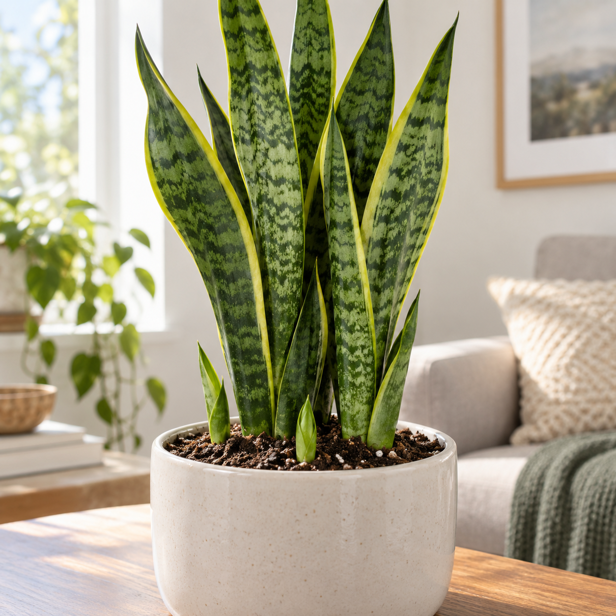 Snake Plant growth